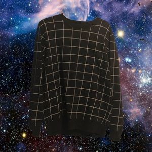 Forever 21 Grid Sweater